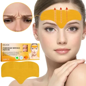 10pcs Frontal Firming Patches Lift Tighten Smooth Forehead Skin