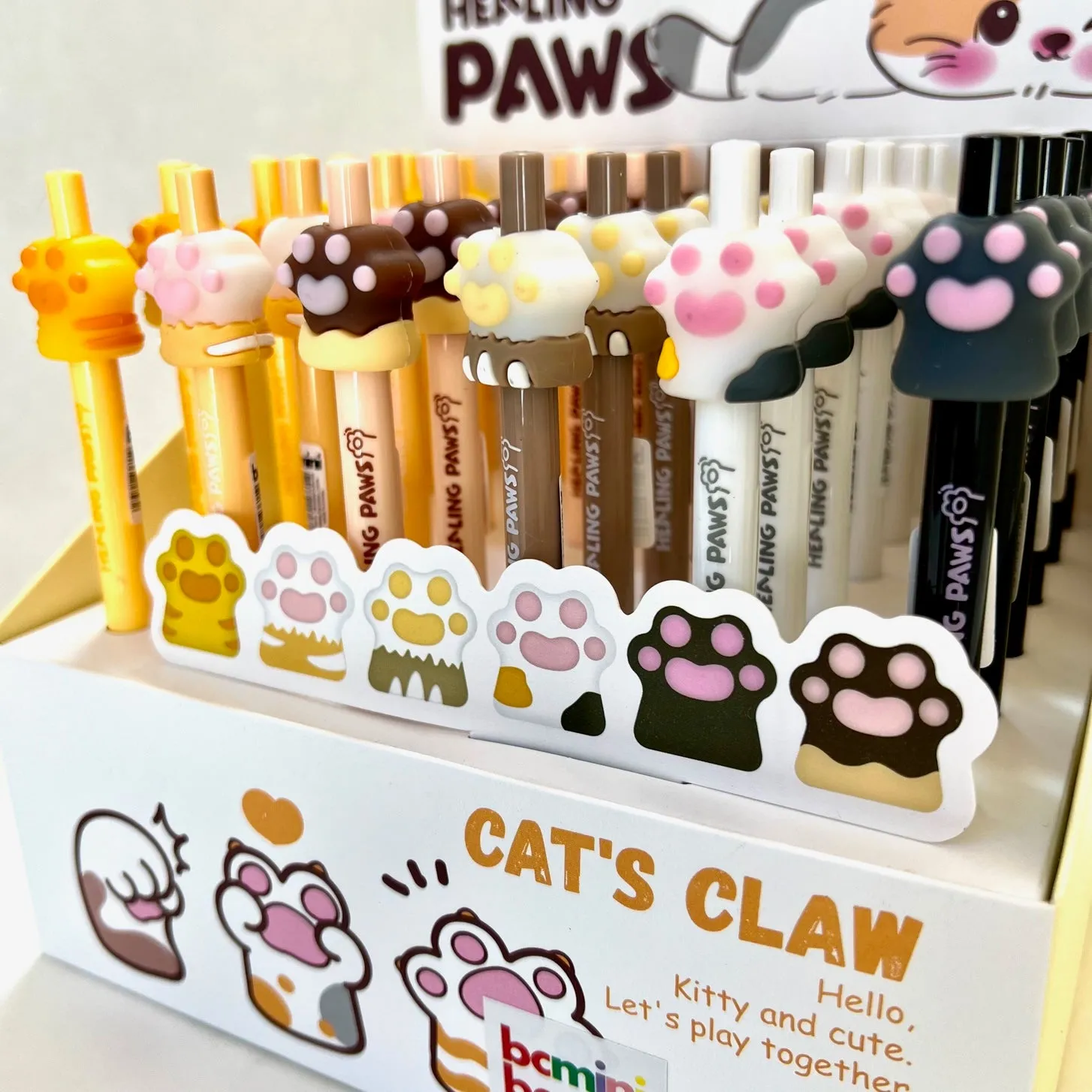 22575 CAT PAWS RETRACTABLE GEL PEN-36