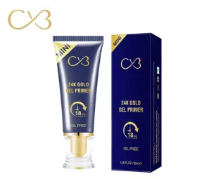 24K Gold Gel Primer for Pores Oil-Free & Fragrance-Free Makeup 30ml) PL-701