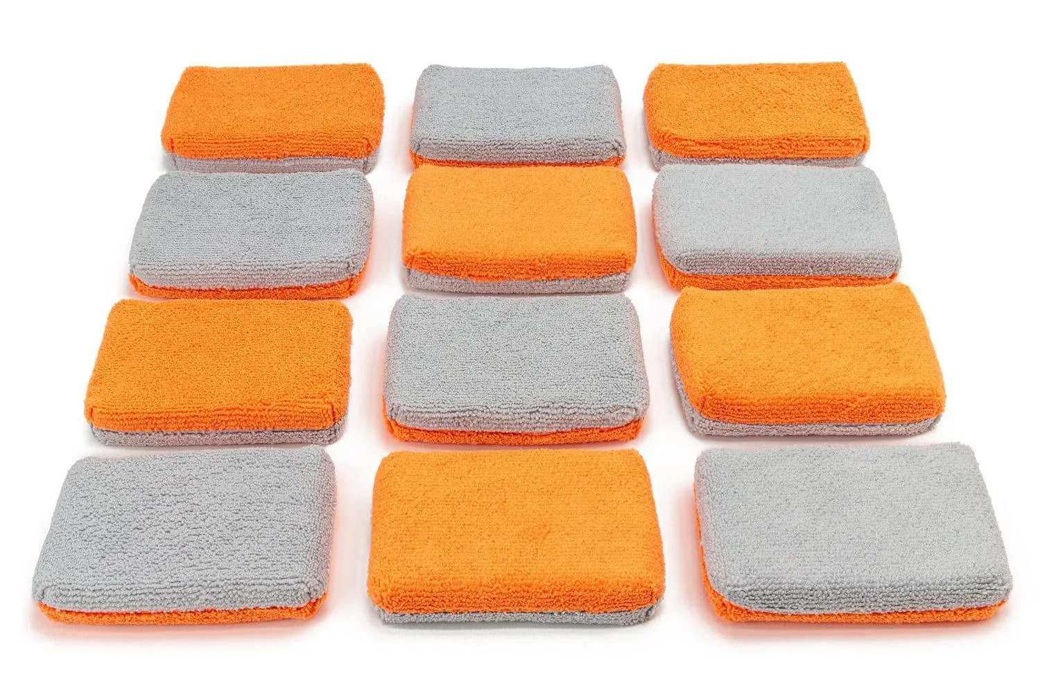 AUTOFIBER | Thin Saver Applicator Terry Microfiber Coating Applicator Sponge w/ Plastic Barrier