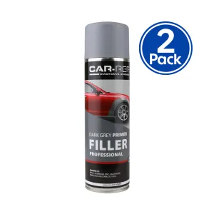 CAR-REP Automotive Professional Primer Filler 500ml Grey x 2 Pack