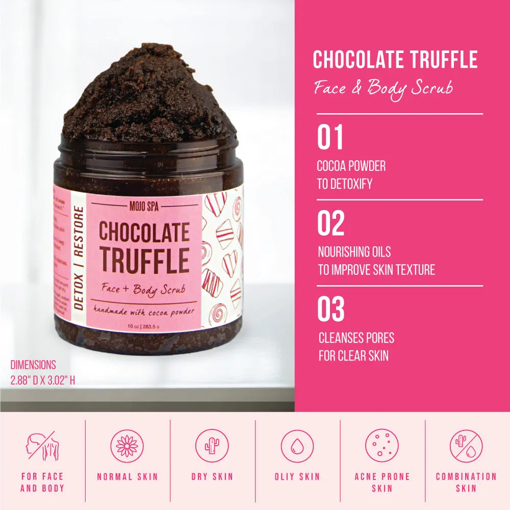 Chocolate Truffle Face & Body Scrub