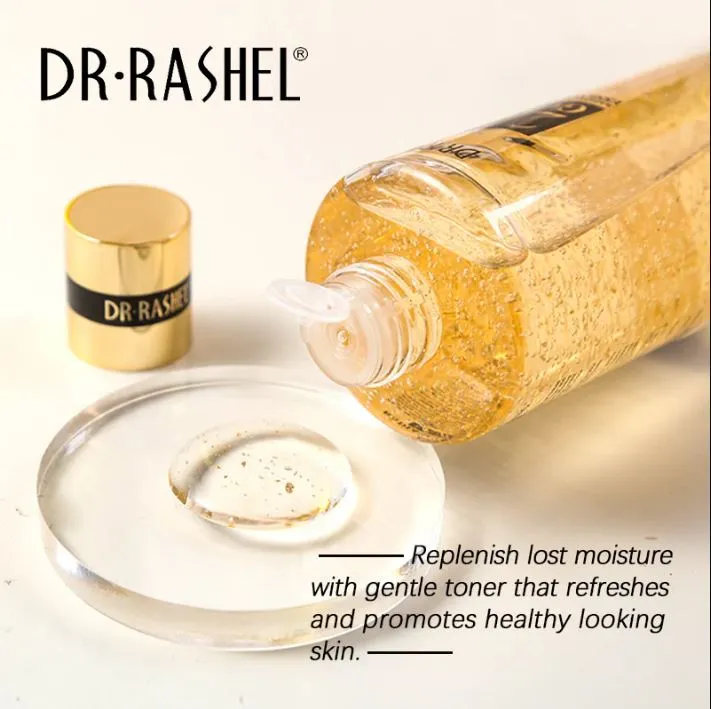 Dr.Rashel 24K Gold Radiance & Anti-aging Toner Serum 300ml - DRL-1478