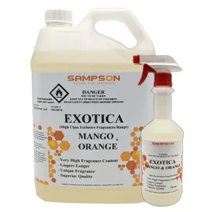 Exotica Mango and Orange Air Freshener | Strong, Long-Lasting Aroma