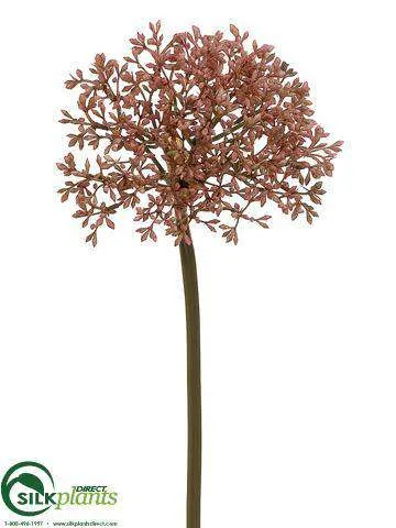 Silk Plants Direct Allium Spray - Violet - Pack of 12