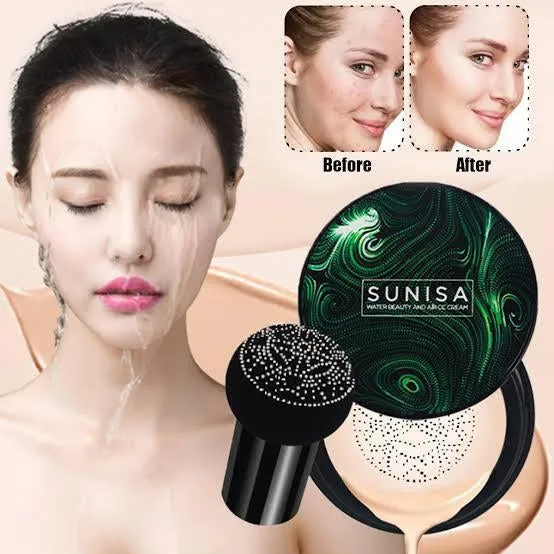 Sunisa HD Coverage Foundation Bb Cream Foundation with Blender