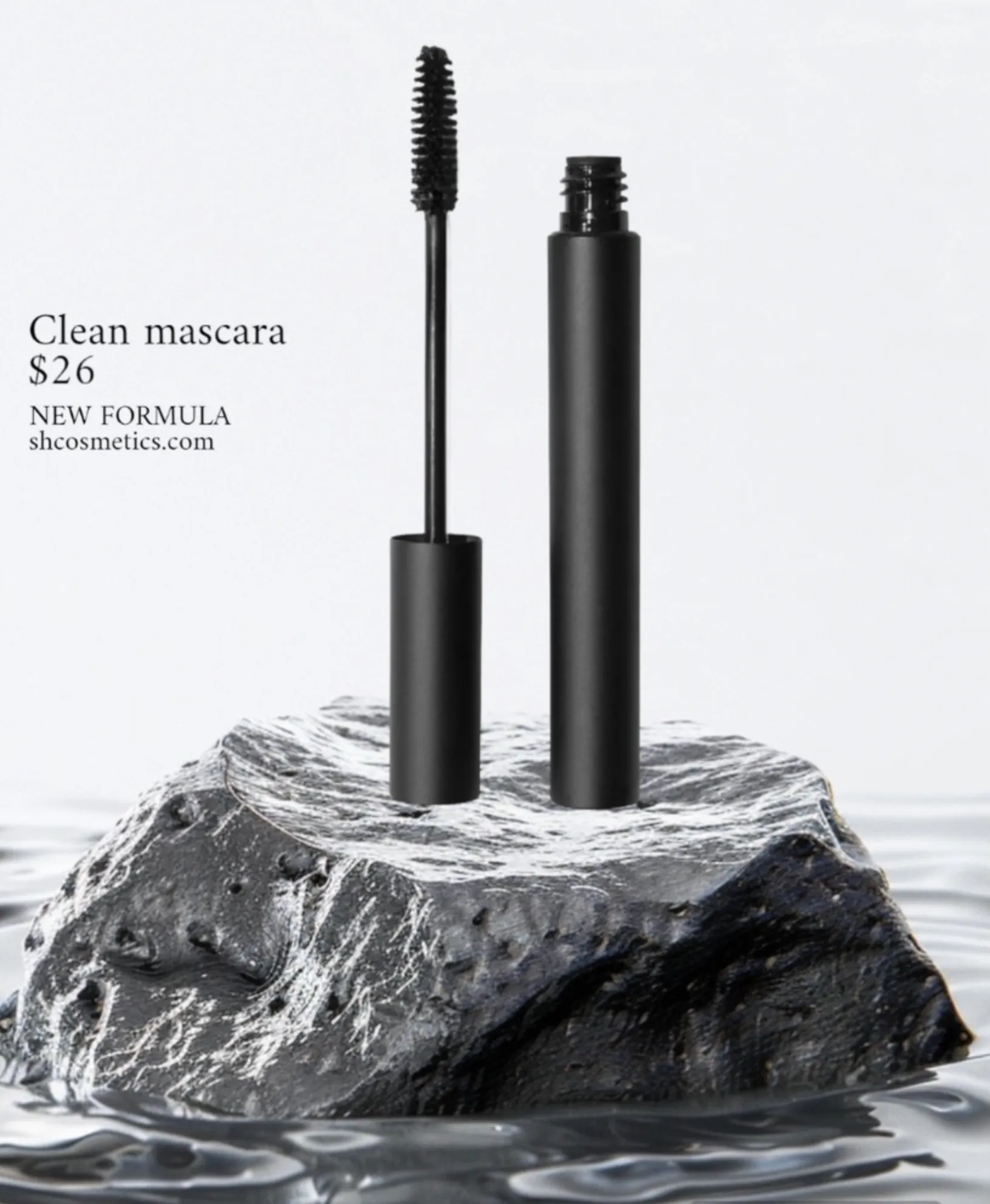 volume and length clean mascara