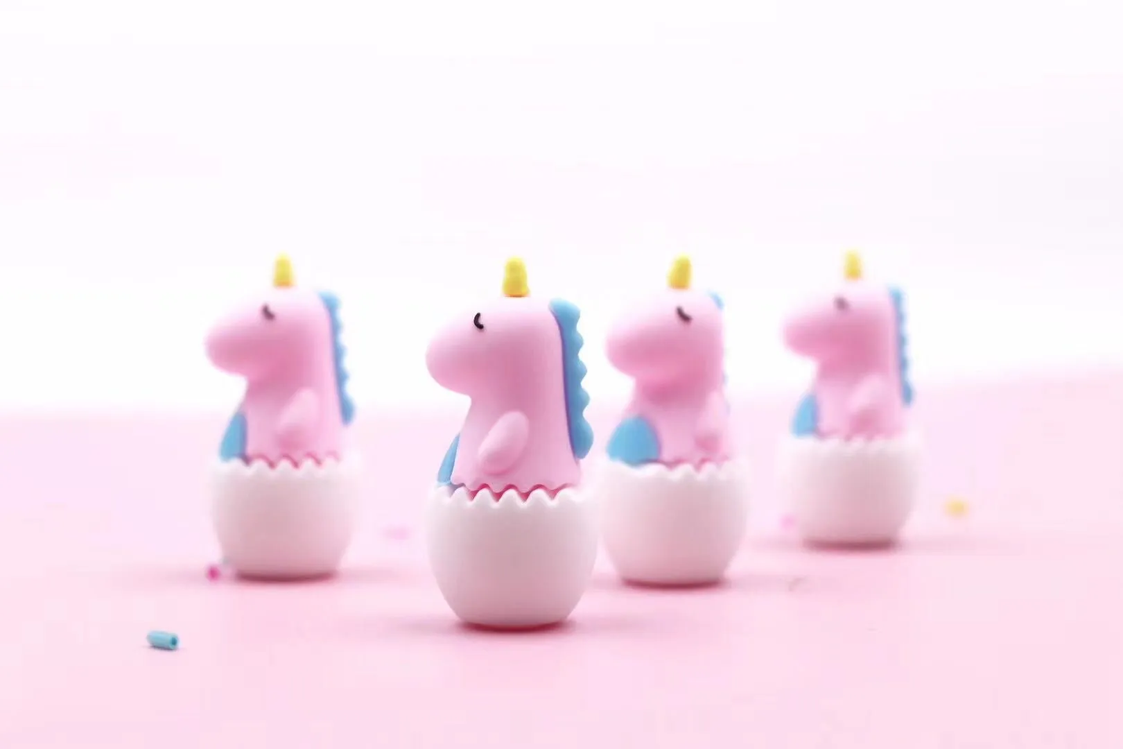 X 22361 UNICORN DINO EGG GEL PEN-DISCONTINUED