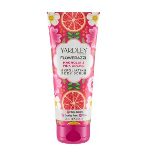 Yardley London Flowerazzi Magnolia & Pink Orchid Body Scrub 200ml