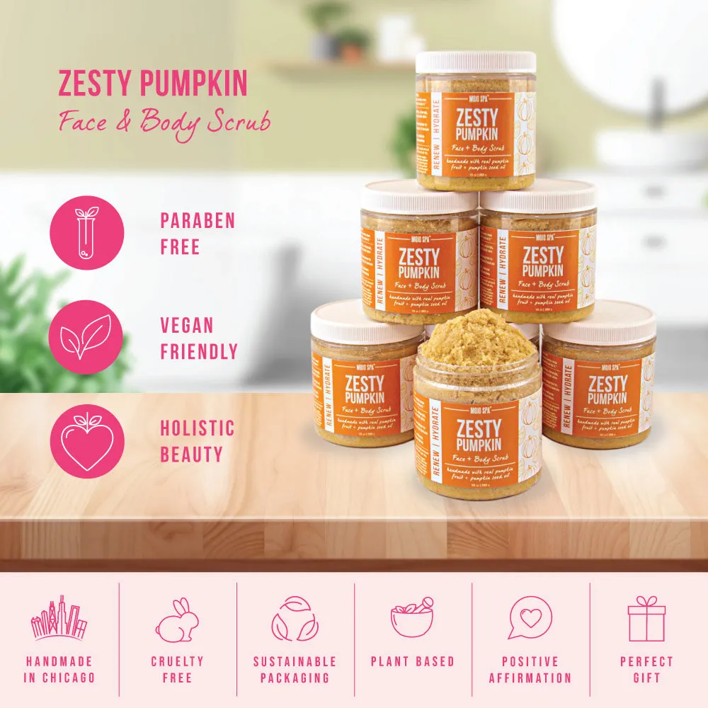 Zesty Pumpkin Face & Body Scrub