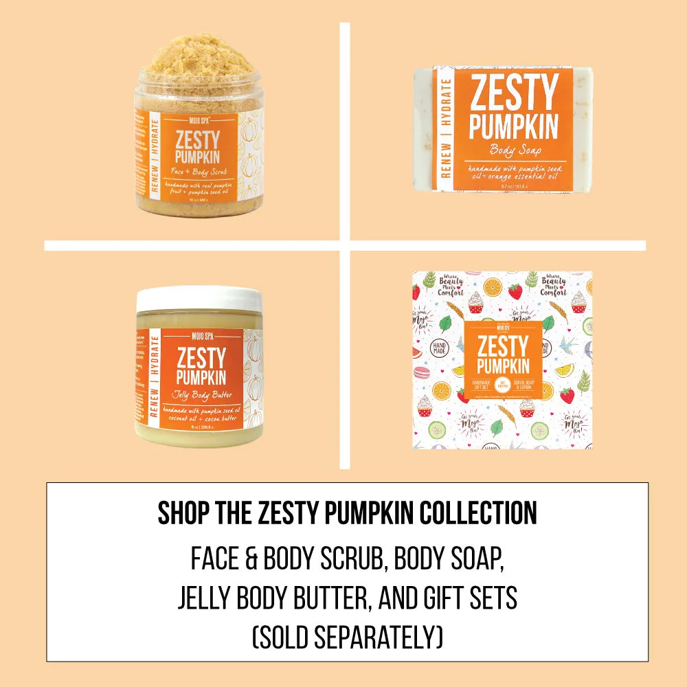 Zesty Pumpkin Face & Body Scrub